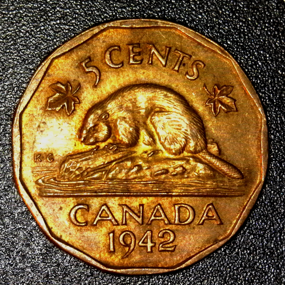 Canada 5 Cents 1942 obverse less 10.jpg