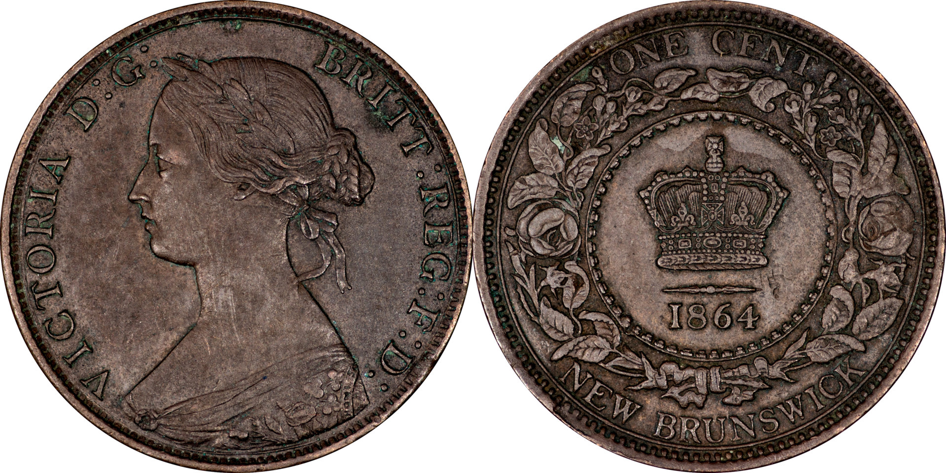 Canada (New Brunswick) - 1864 One Cent.jpg