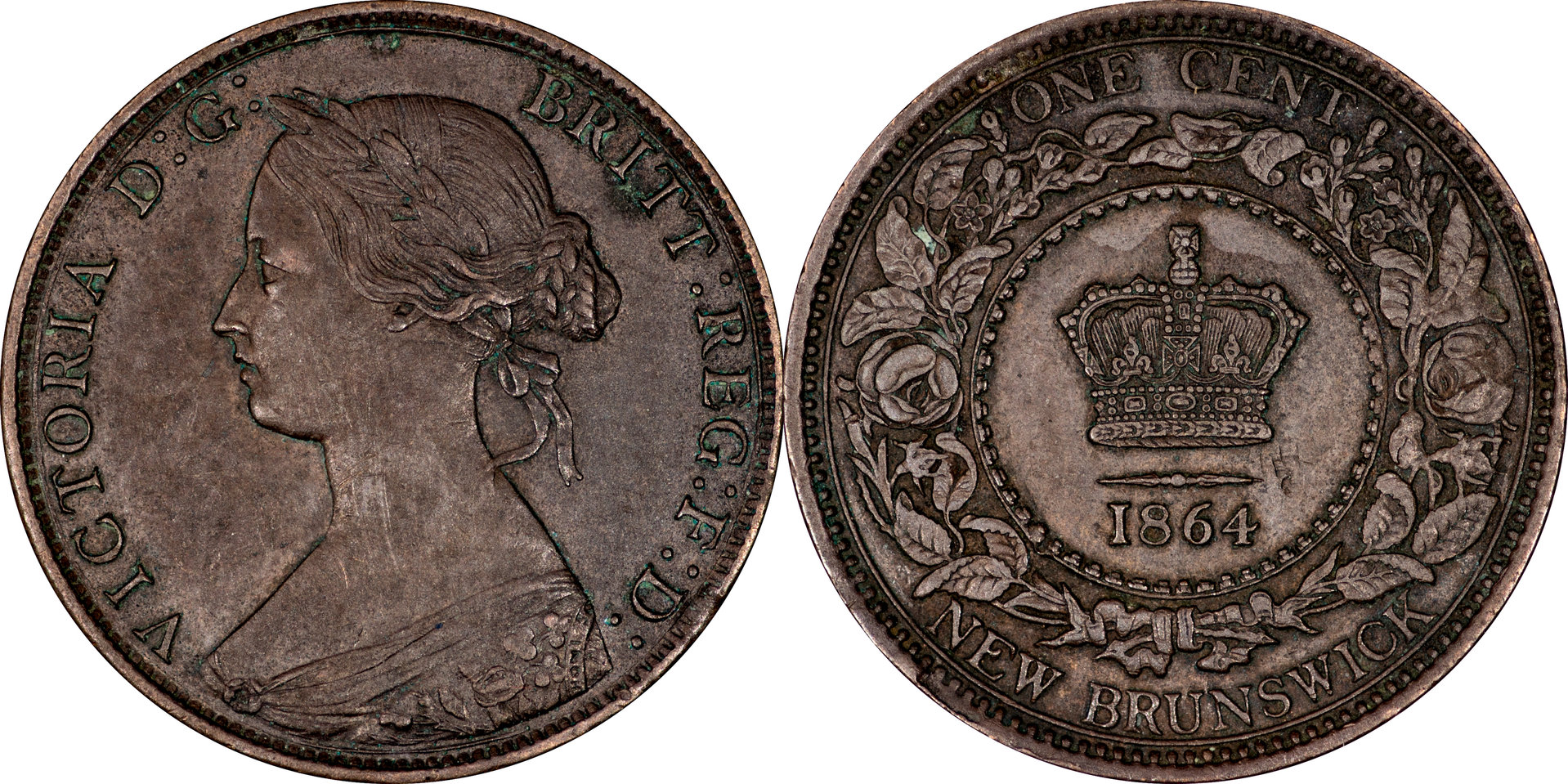 Canada (New Brunswick) - 1864 One Cent.jpg