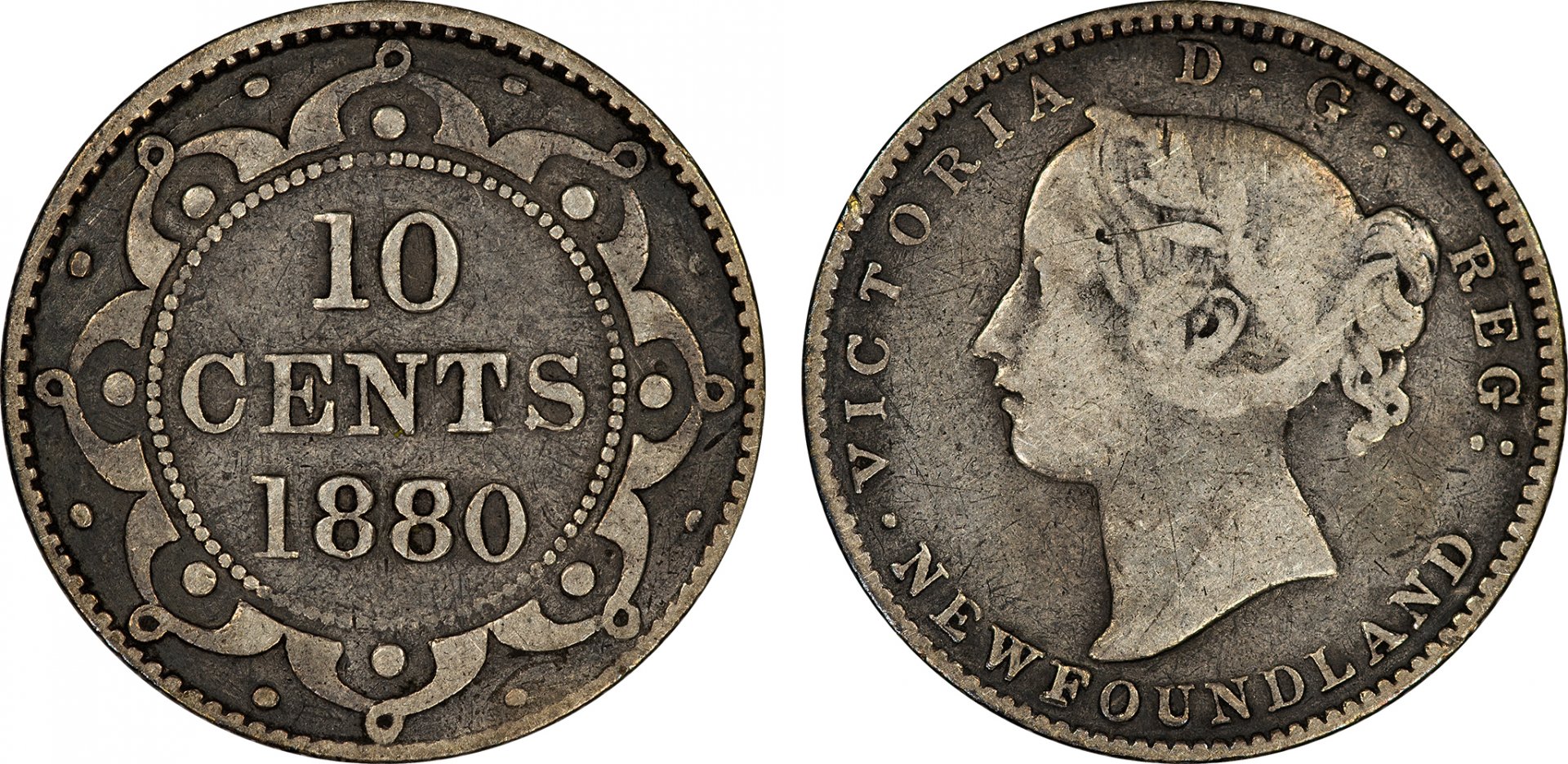 Canada (Newfoundland) - 1880 (over 7) 10 Cents.jpg