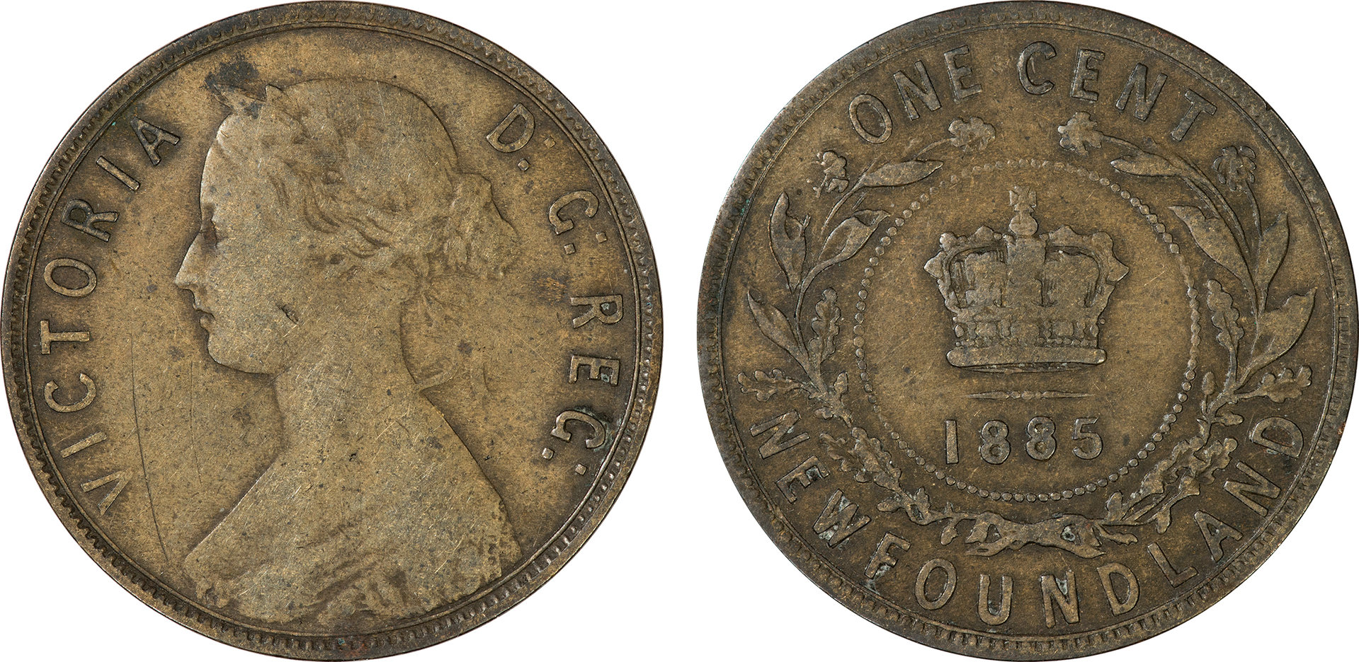 Canada (Newfoundland) - 1885 1 Cent.jpg