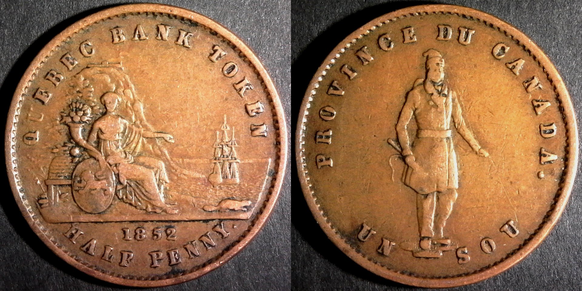 Canada Quebec Half Penny 1852 obv-side.jpg