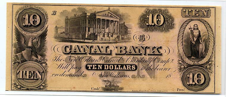 Canal Bank $10 UNC Note obverse.jpg