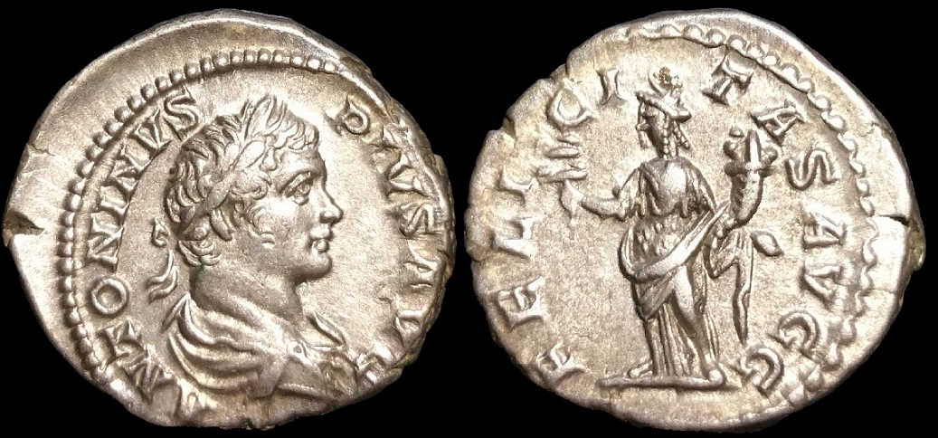 Caracall Denarius Felecitas 60 percent.png