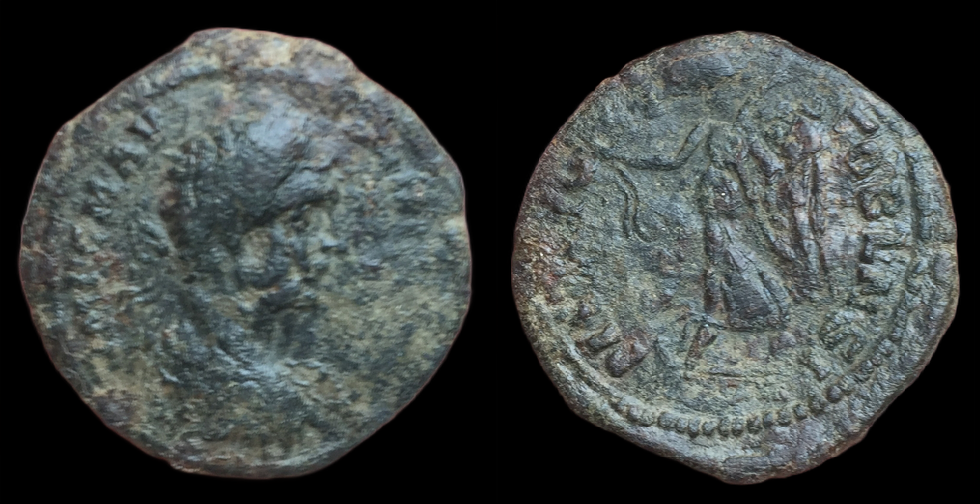 Caracalla, AE30, Stobi Macedonia, Nike.png
