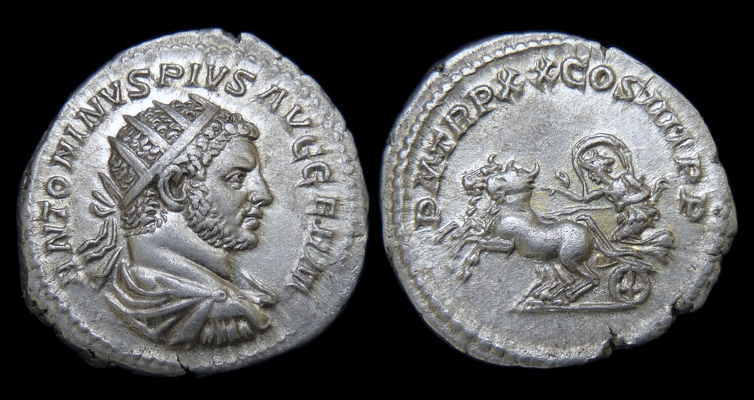 Caracalla - Antoninianus Luna Bull Biga ex Kelly 2993.jpg