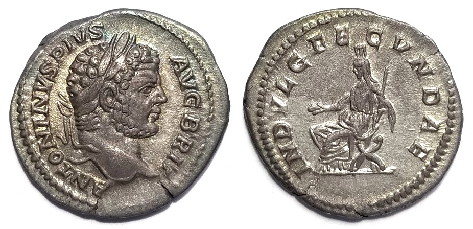 Caracalla INDVLG FECVNDAE Denarius.jpg