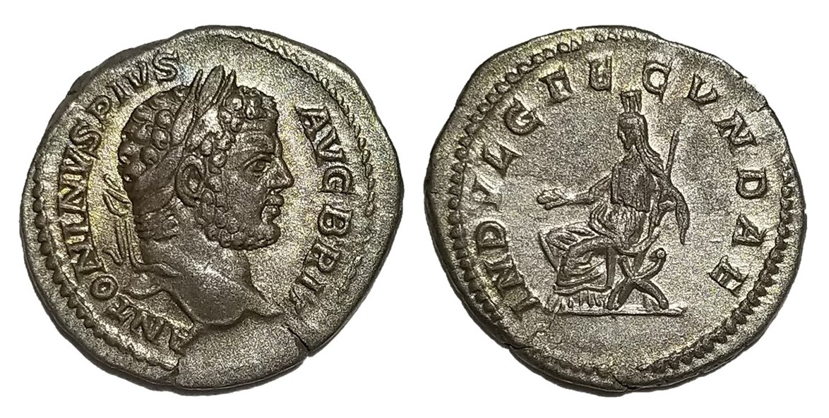 Caracalla INDVLG FECVNDAE Denarius.jpg