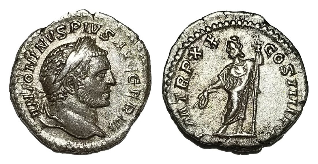 Caracalla PM TRP XX COS IIII PP Serapis Denarius.jpg