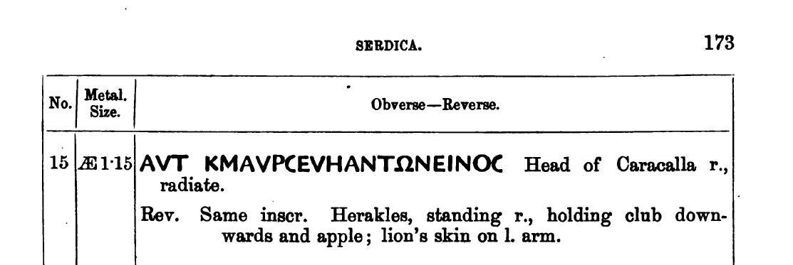 Caracalla Serdica Herakles standing BMC listing.JPG