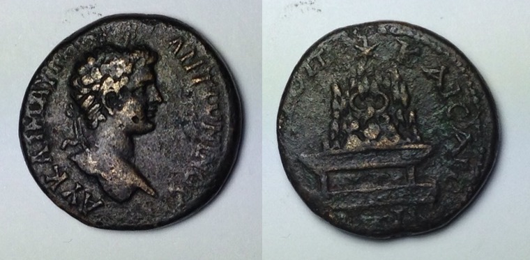 Caraclla, Caesarea Mt. Argaeus on Alter.jpg