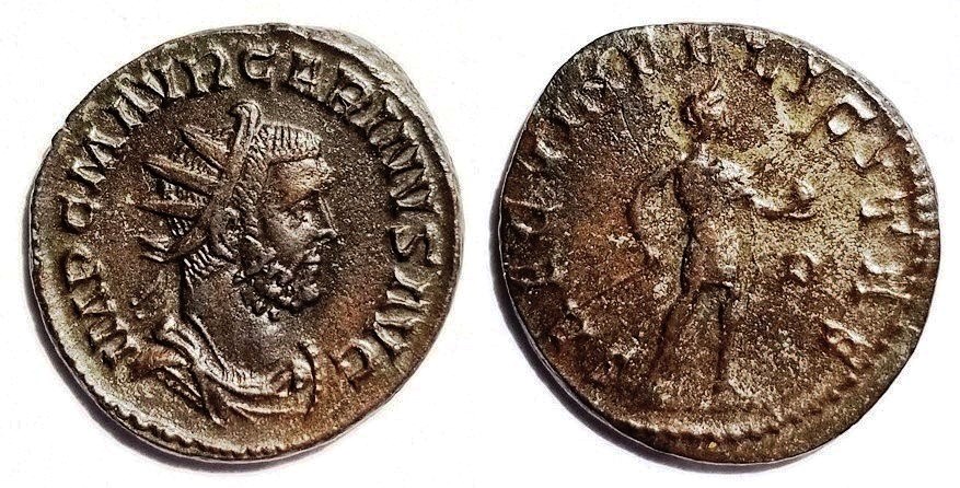 Carinus SAECVLI FELICITAS Antoninianus Lyons.jpg
