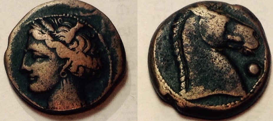 Carthage AE Shekel Tanit and Horse.jpg