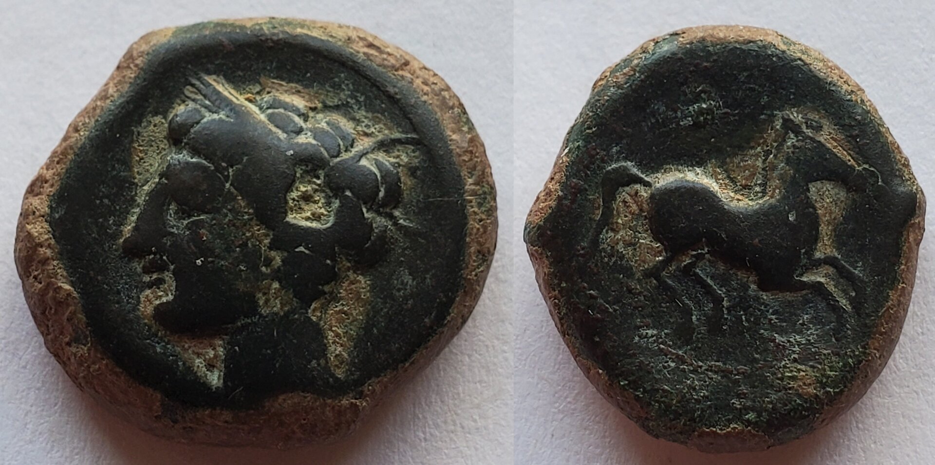 Carthage AE16 400 BC Tanit Horse.jpg
