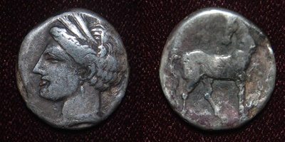 Carthage AR 2-3 Shekel Tanit-Horse Obv-Rev Sear6491 SNG COP143var-tile.jpg