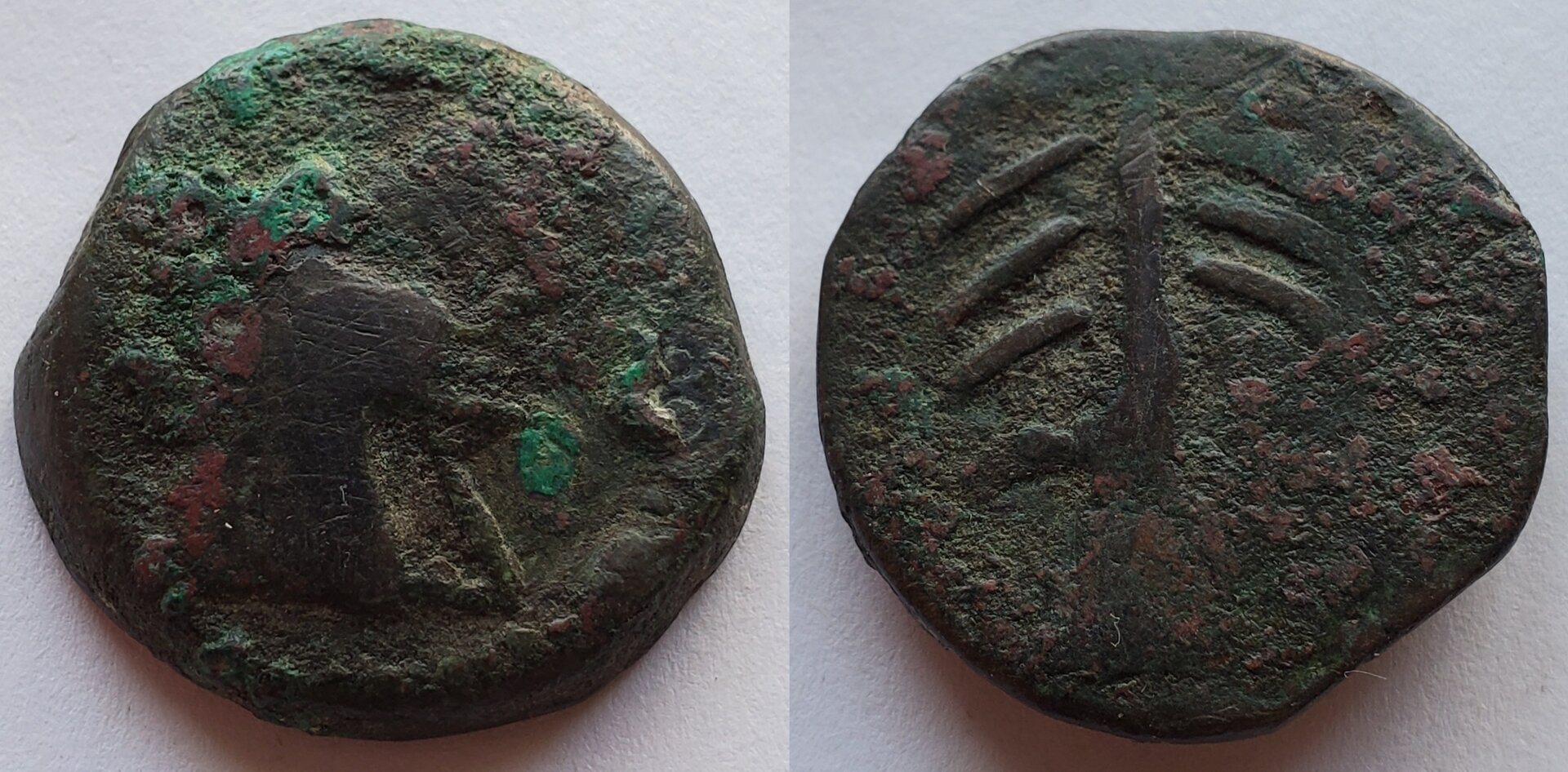 Carthage in Hispania 2nd Punic War Tanit Palm local issue.jpg