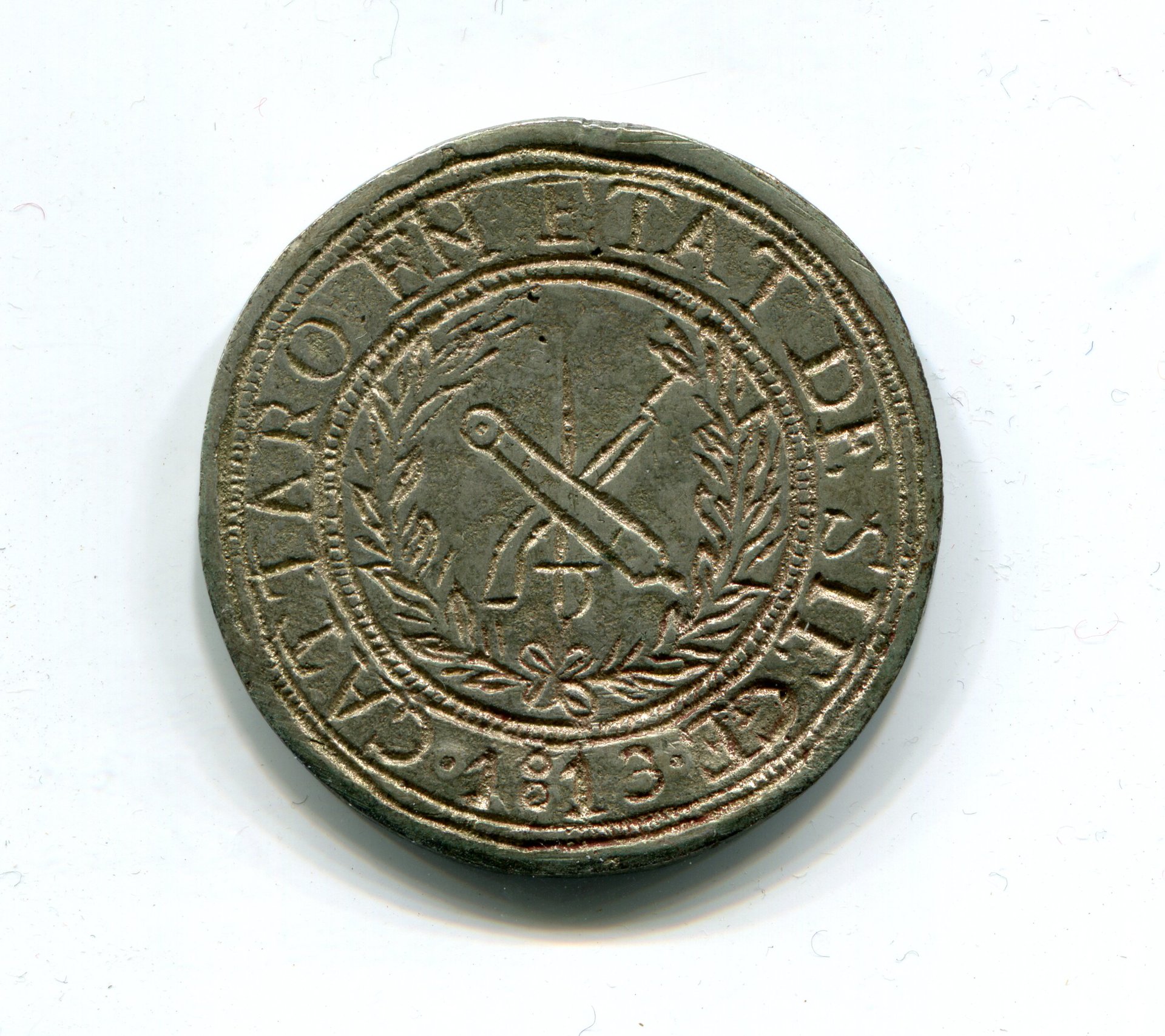 Cattaro French garrison Siege 5 Franchi 1813 LD obv 063.jpg
