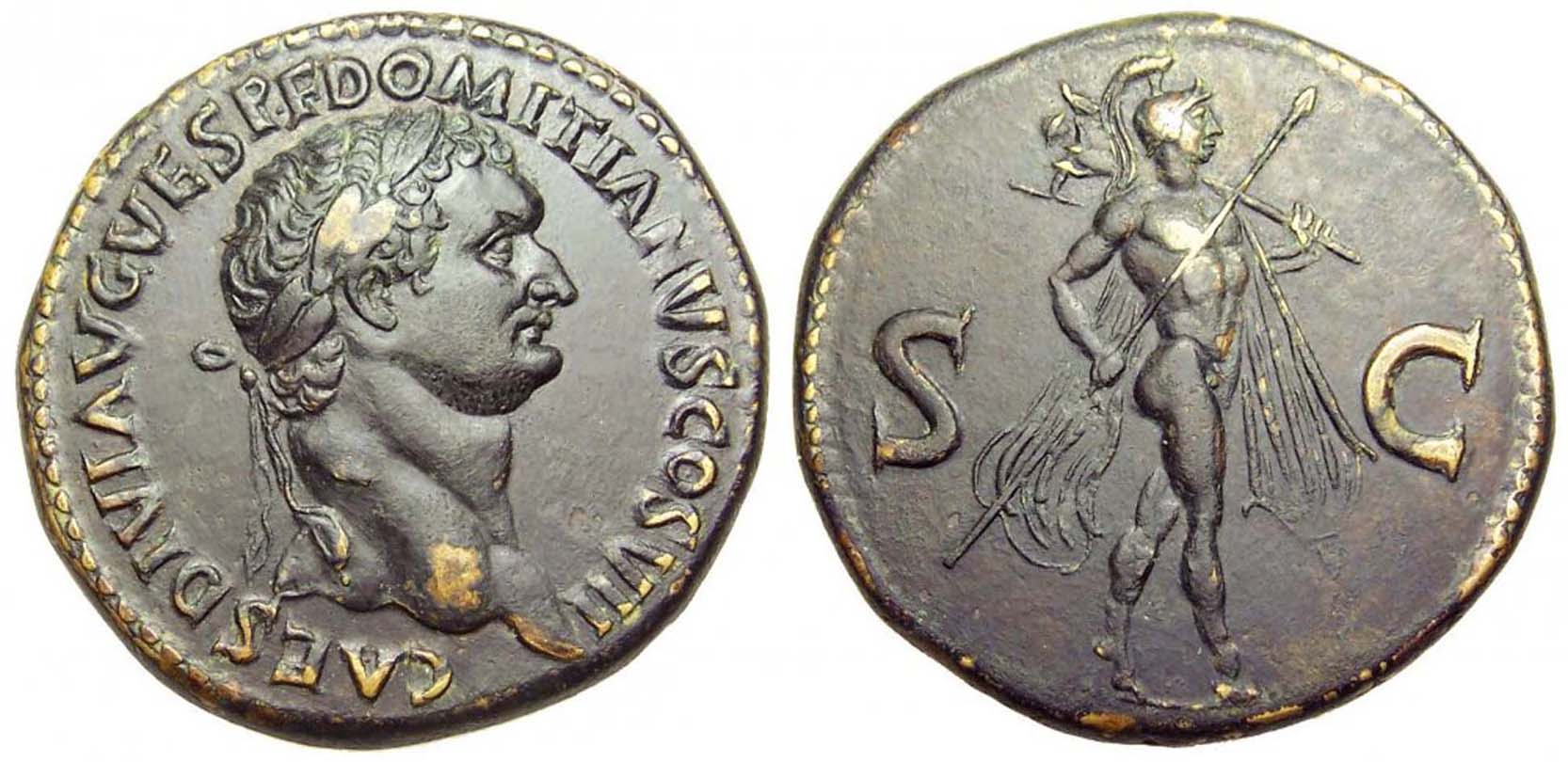 Cb - Domitian AE sestertius - dual.jpg