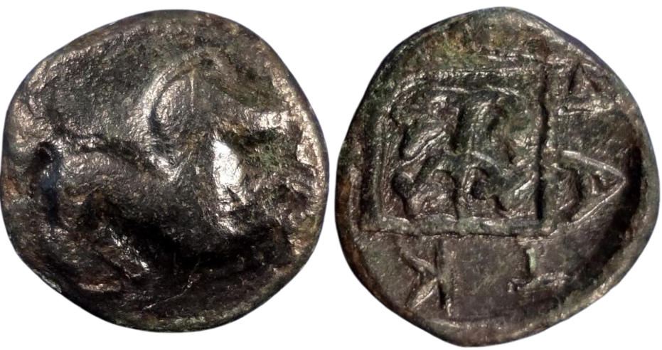 Celtic Imitation of Thrace Maroneia 16mm 43g.png
