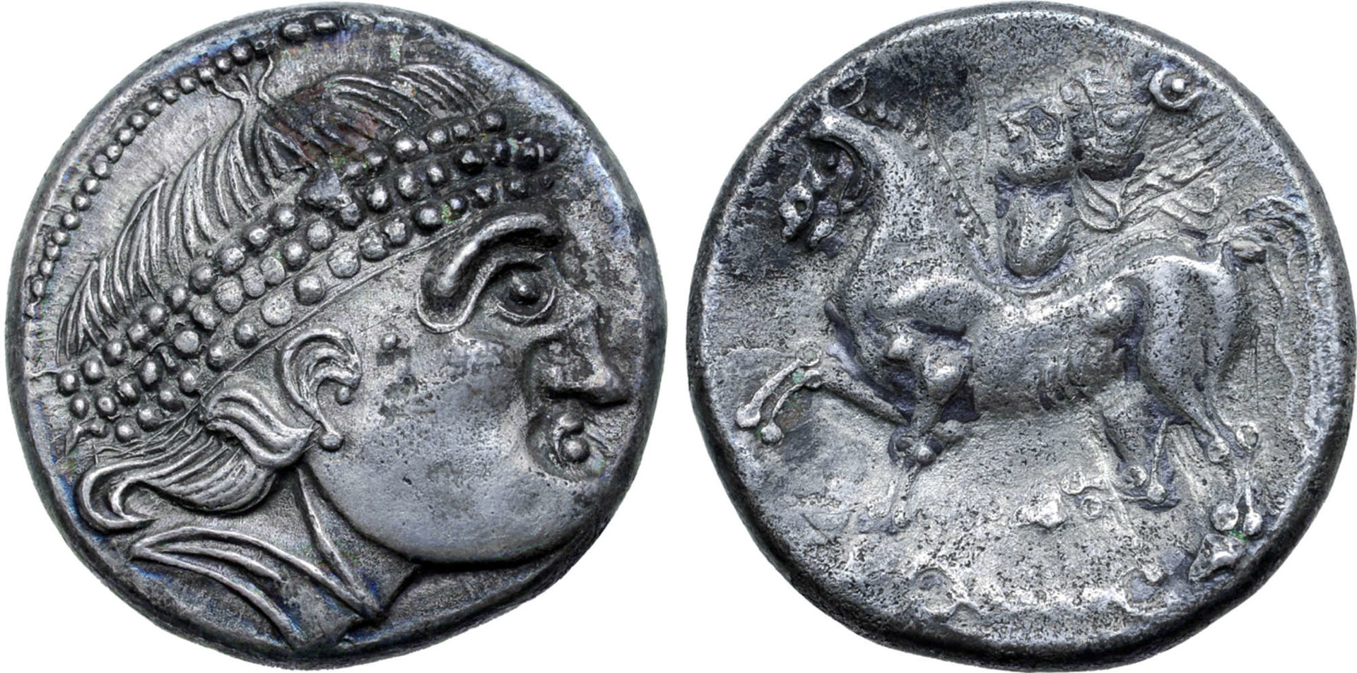 Celts in Eastern Europe AR Tetradrachm. ex Hermann Lanz Collection, Roma purchase.jpg
