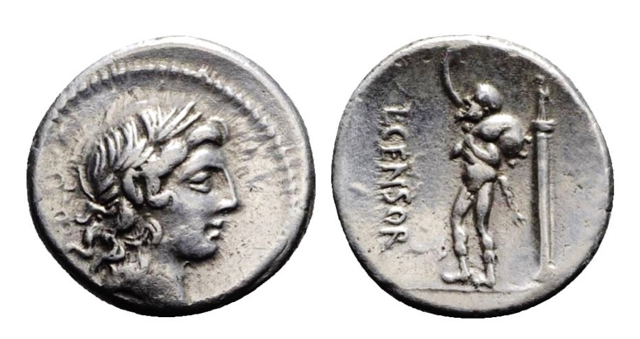 Censorinus (Apollo - Marsyas) jpg version Crawford 363-1a.jpg