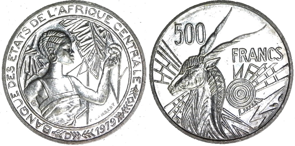 Central African States Gabon 500 Francs 1979-D obv-side-cutout.jpg