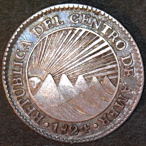 Central American republic 1 Real 1824 Obverse 50pct.jpg