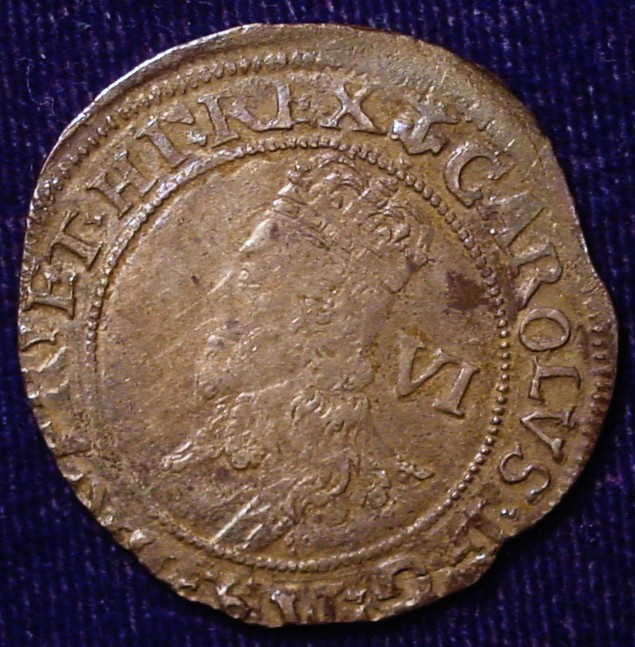 Charles I 6 pence O.jpg