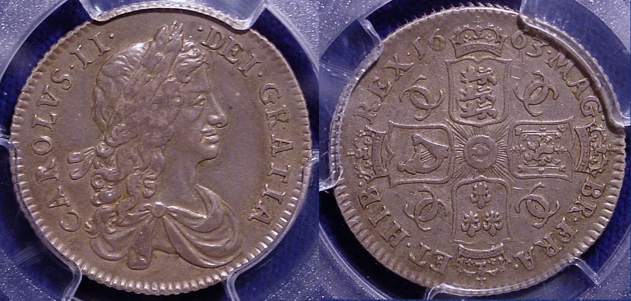 Charles II 1663 Shilling.jpg