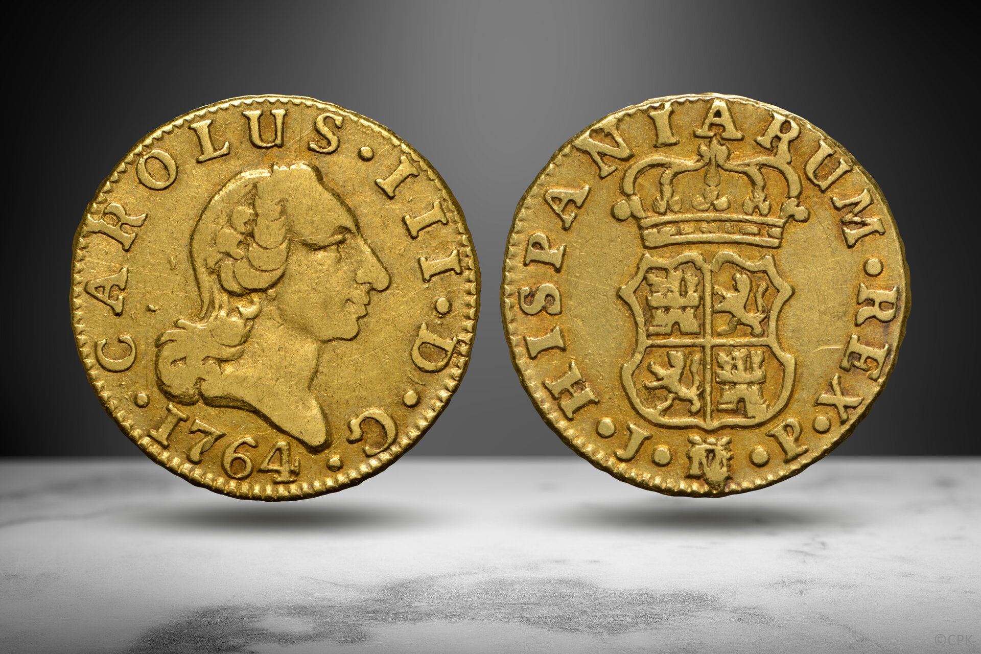 Charles III 1764 AV half escudo.jpg