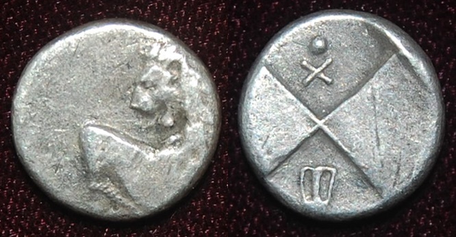 Cherronesos AR Hemi-Drachm - TriObol Seaby-Sear Vol I 1606 Obv-Rev.jpg