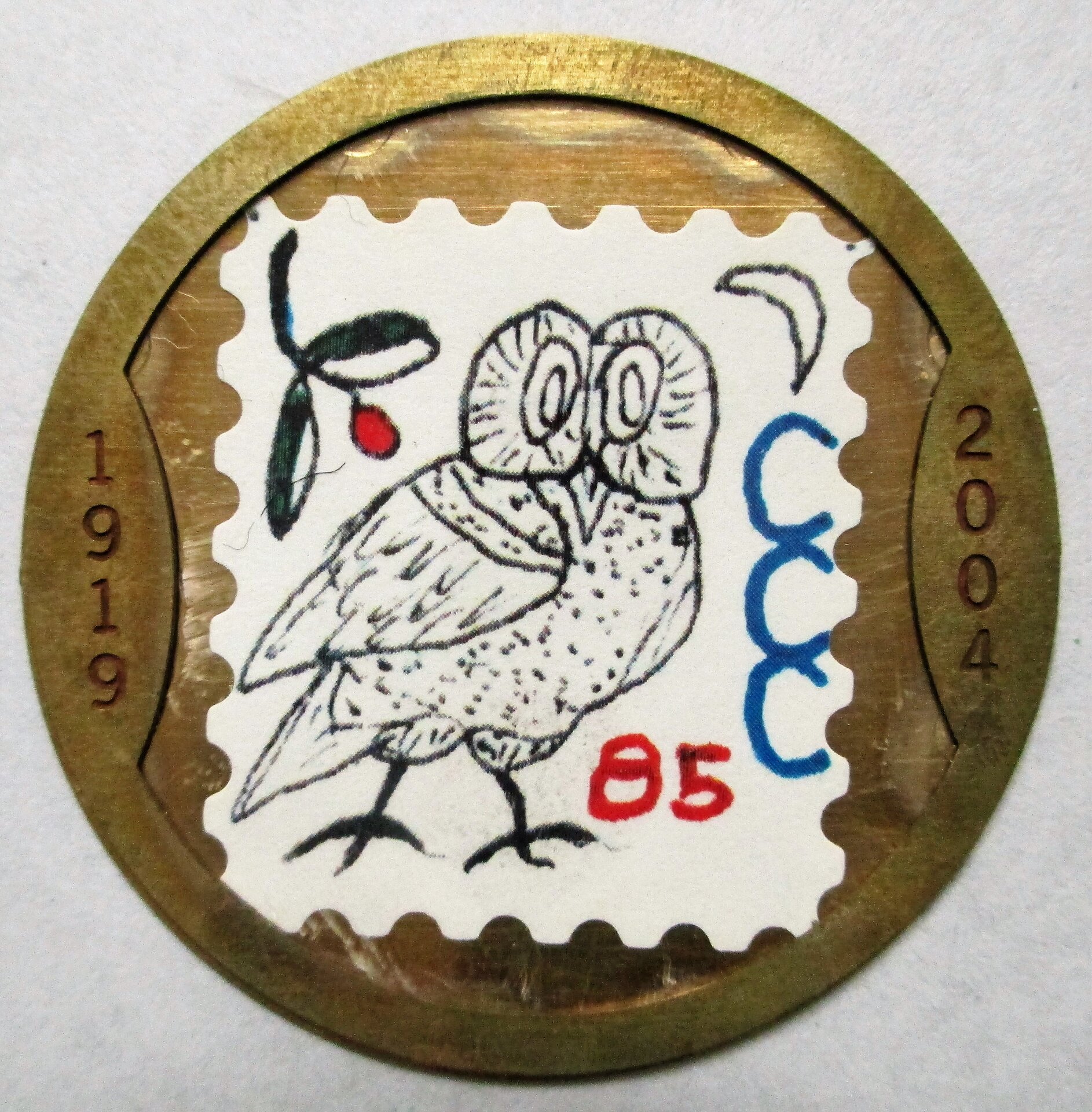 Chicago CC 2004 (Encased Stamp) 2.JPG
