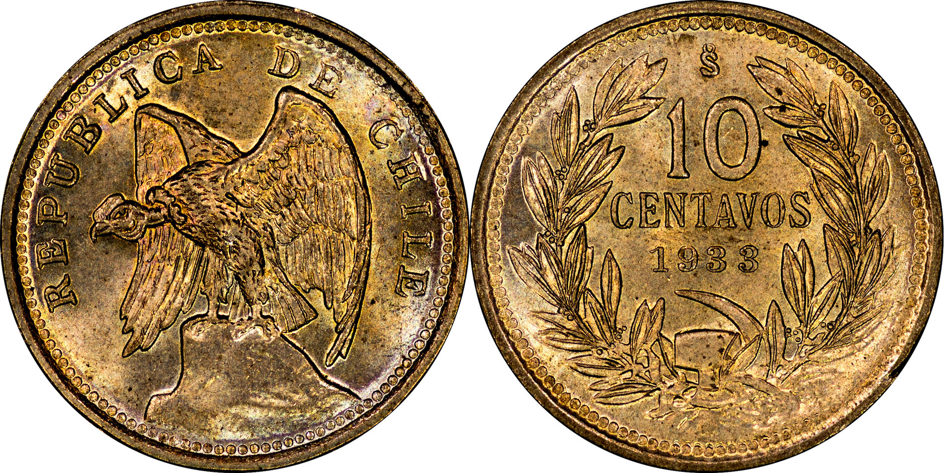 Chile - 1933 10 Centavos.jpg