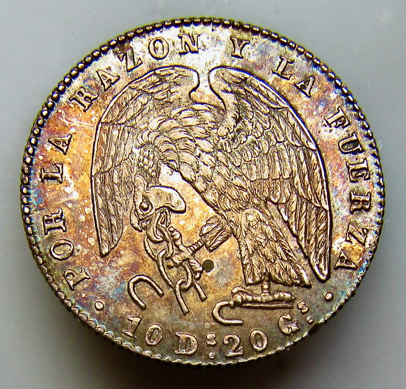Chile 2 reales  1850  - OBV1  darker - VGP - May 2021 - 1.jpeg