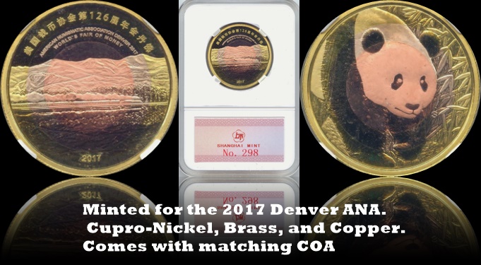China Panda,Tri-Metal,ANA Denver World's Fair of Money,First Day of Issue S1.jpg
