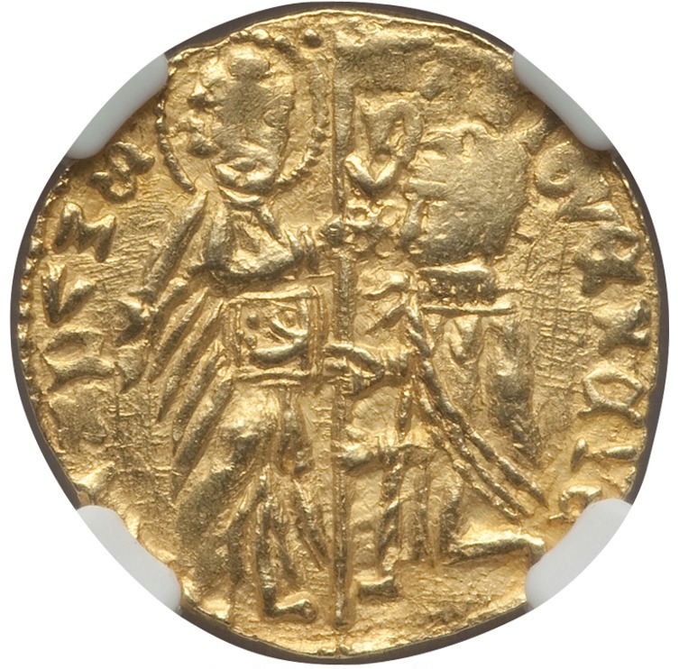 Chios Zecchino Ducat 1382 Obv.jpg
