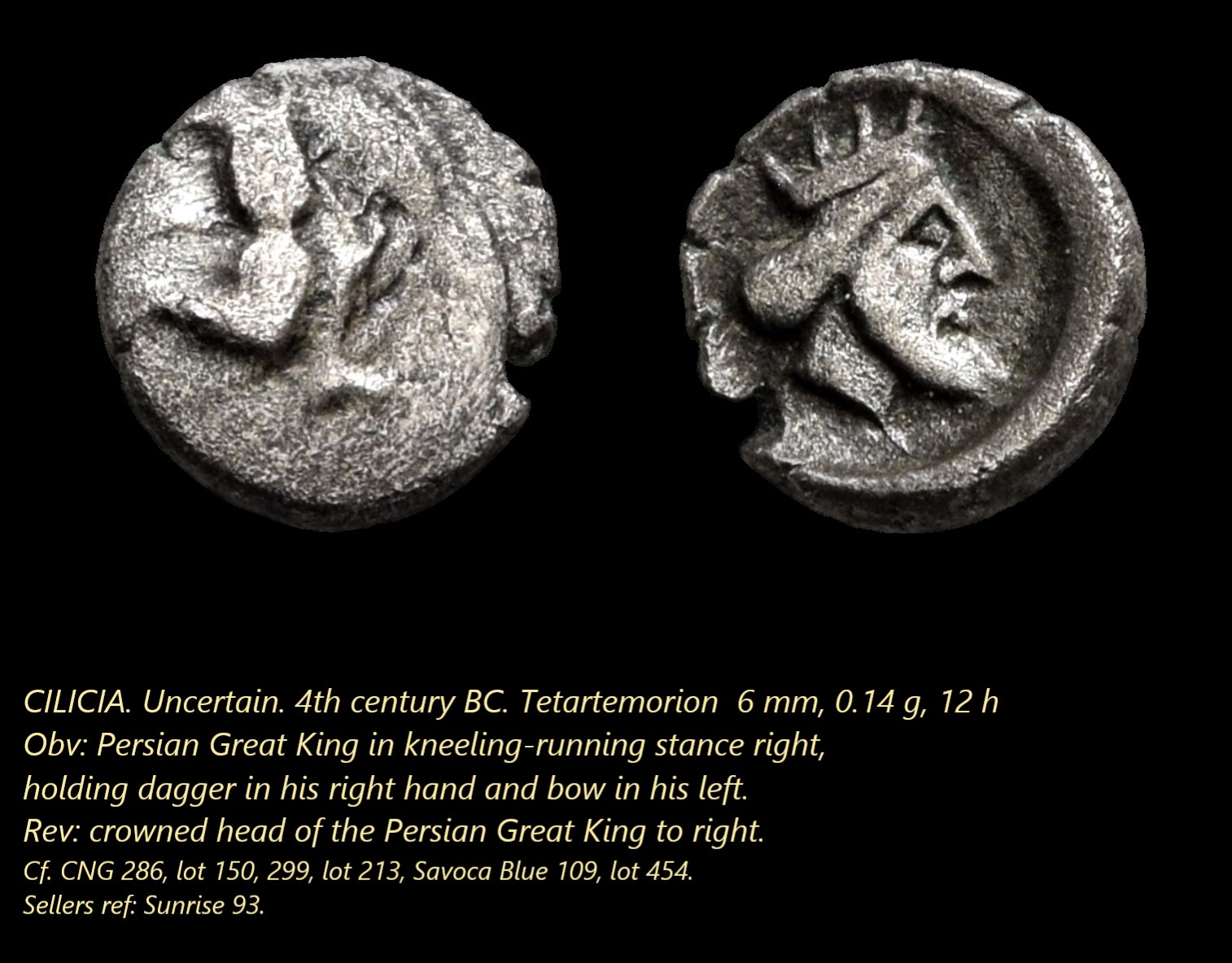 Cilicia tetartemorion Great Persian King..jpg