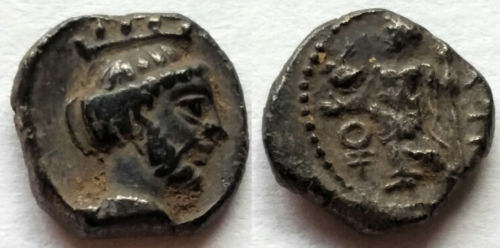 cilicia tiribazos obol ahura mazda.jpg