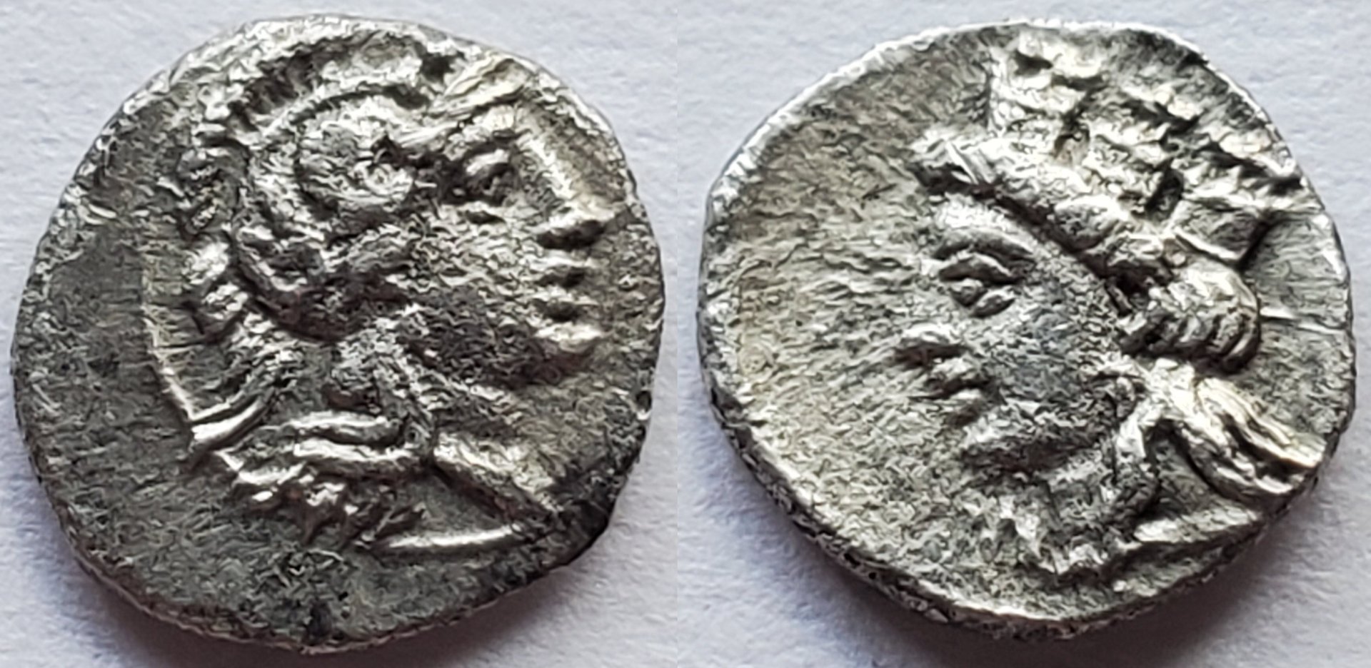 Cilicia uncertain hemiobol Athena turreted goddess.jpg