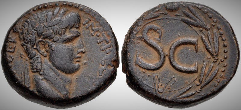Claudius, AD 41-54, MA 250c-1, As 25 mm, 18.45 gm (3).jpg