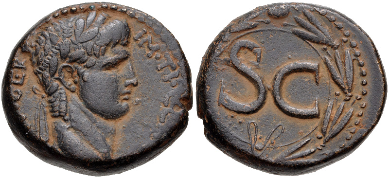 Claudius, AD 41-54, MA 250c-1, As 25 mm, 18.45 gm.jpg