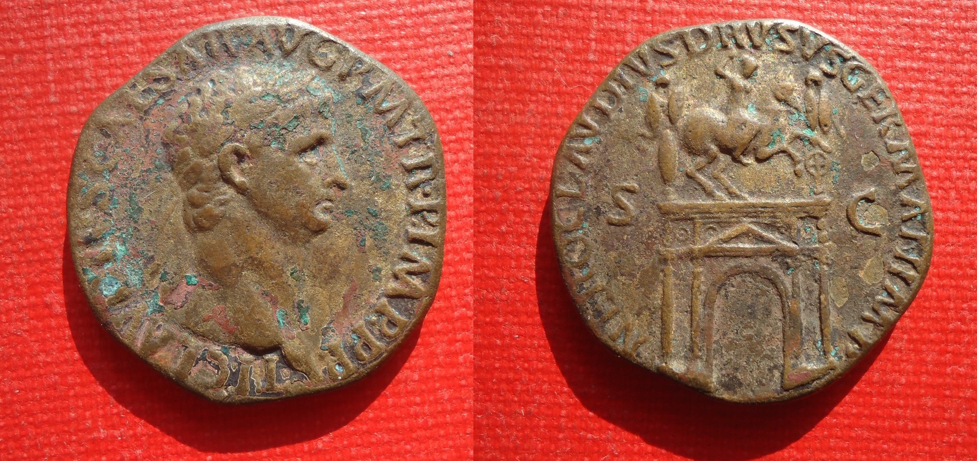 Claudius - Arch Sestertius July 2019 (0).jpg