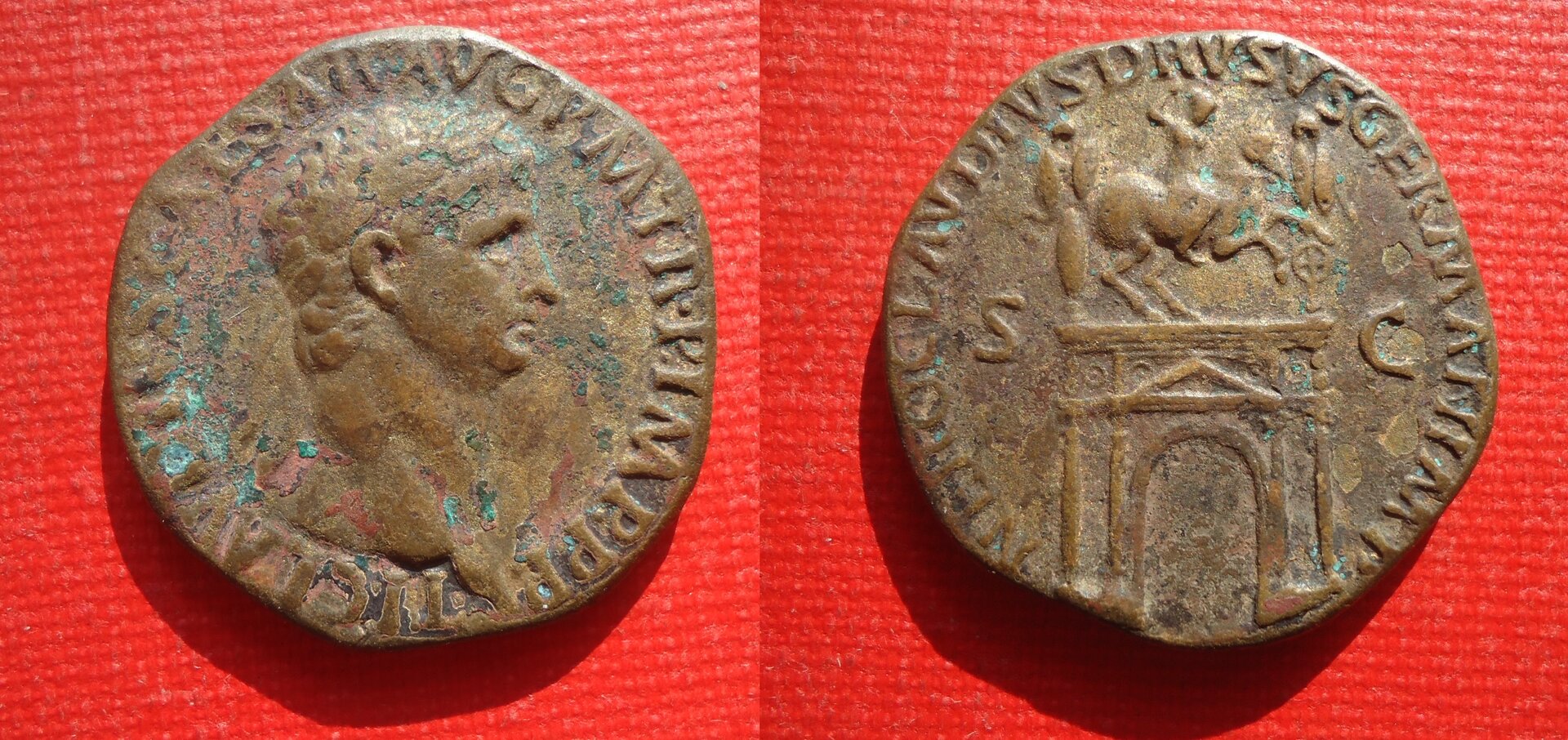 Claudius - Arch Sestertius July 2019 (0).jpg