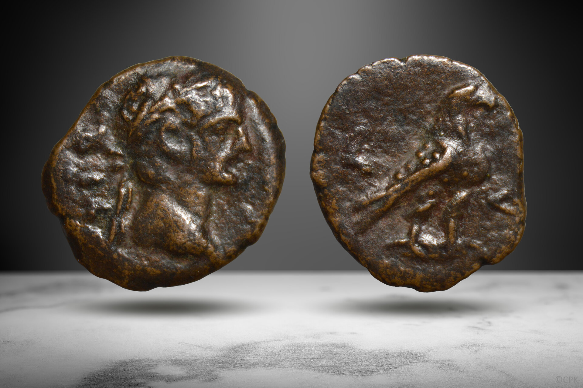 Claudius dichalkon Egypt Alexandria eagle.jpg