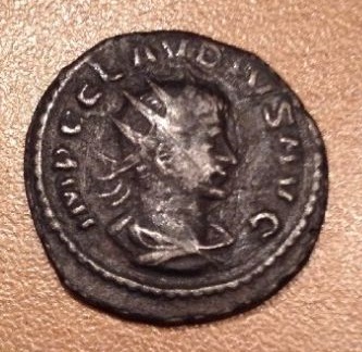 Claudius II Gothicus - AE radiate Juno $5 Feb 2017.jpg