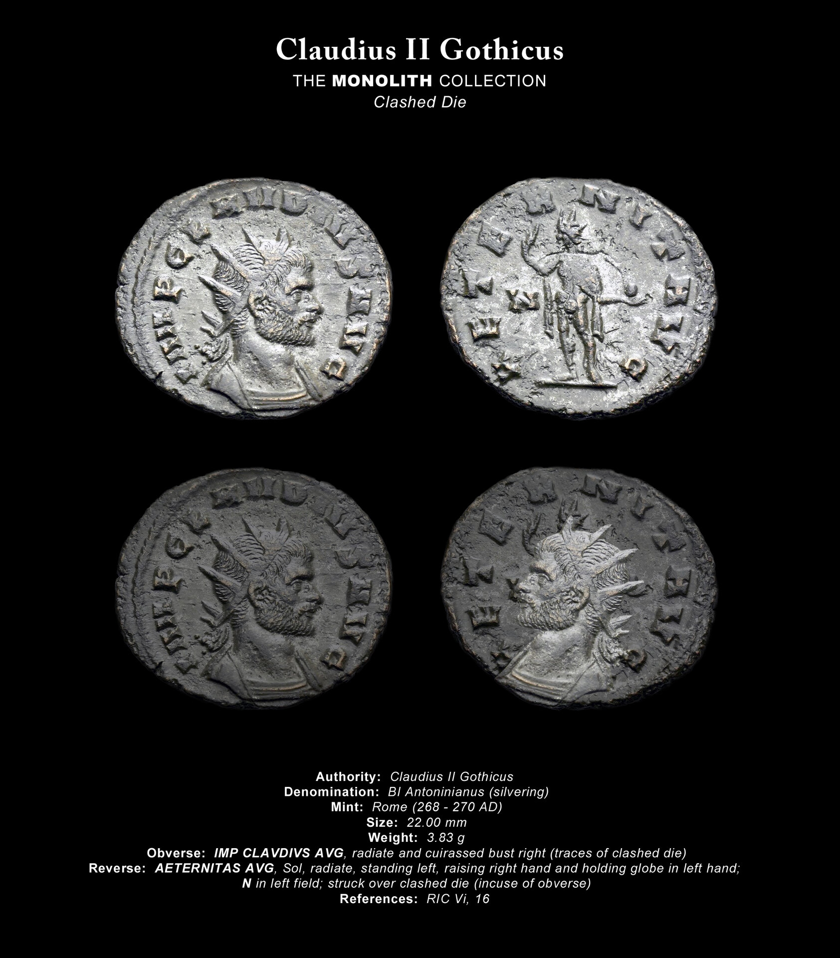Claudius II Gothicus - Clashed Die.jpg