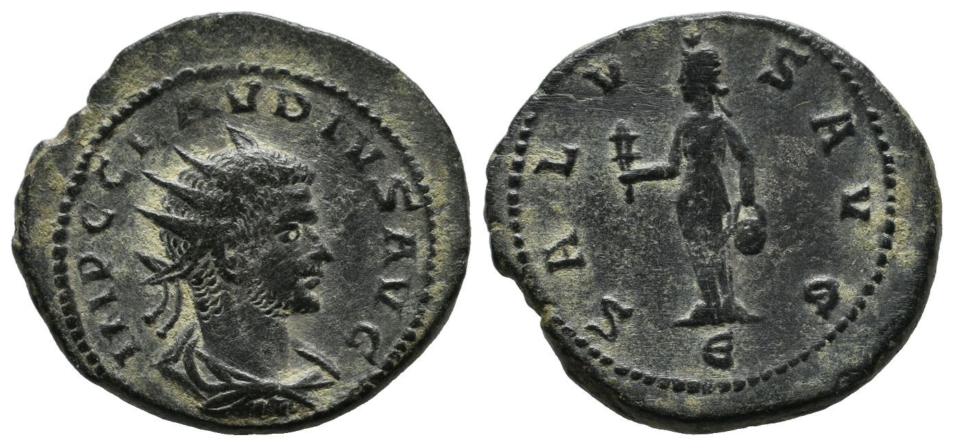 Claudius II SALVS AVG Isis and sistrum.jpg