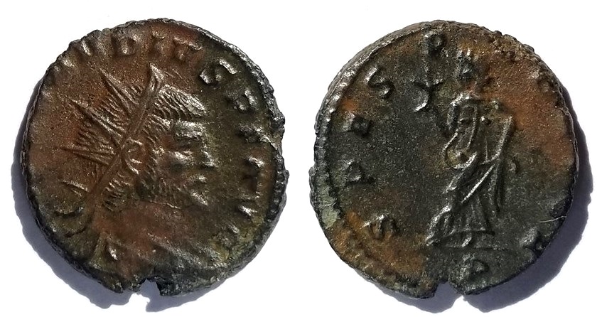 Claudius II SPES PVBLICA Antoninianus.JPG