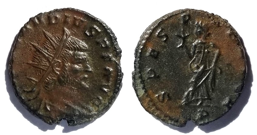 Claudius II SPES PVBLICA Antoninianus.JPG