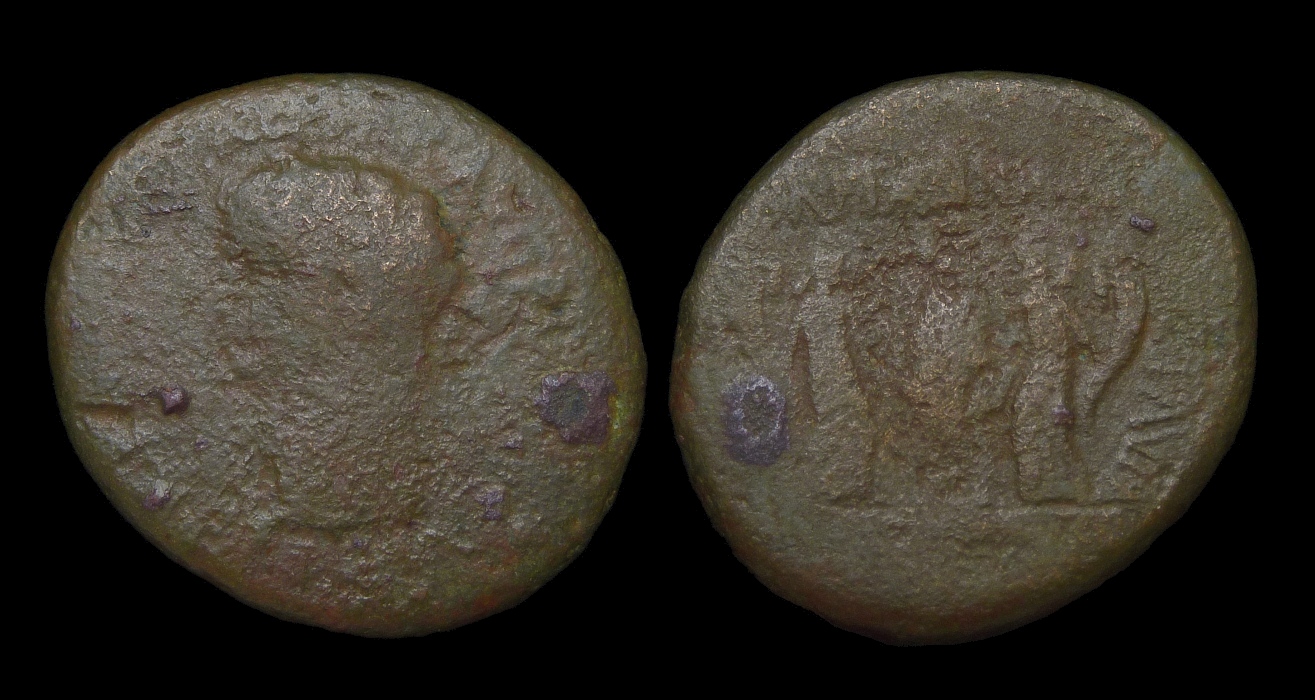 Claudius - Judaea Caesarea Panias - Children 2742.jpg